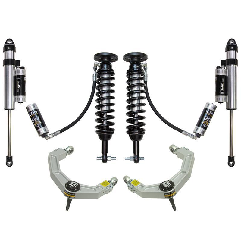 15-20 Ford F150 4WD Icon Stage 5 Suspension System Suspension Icon Vehicle Dynamics Billet Delta Joint UCA