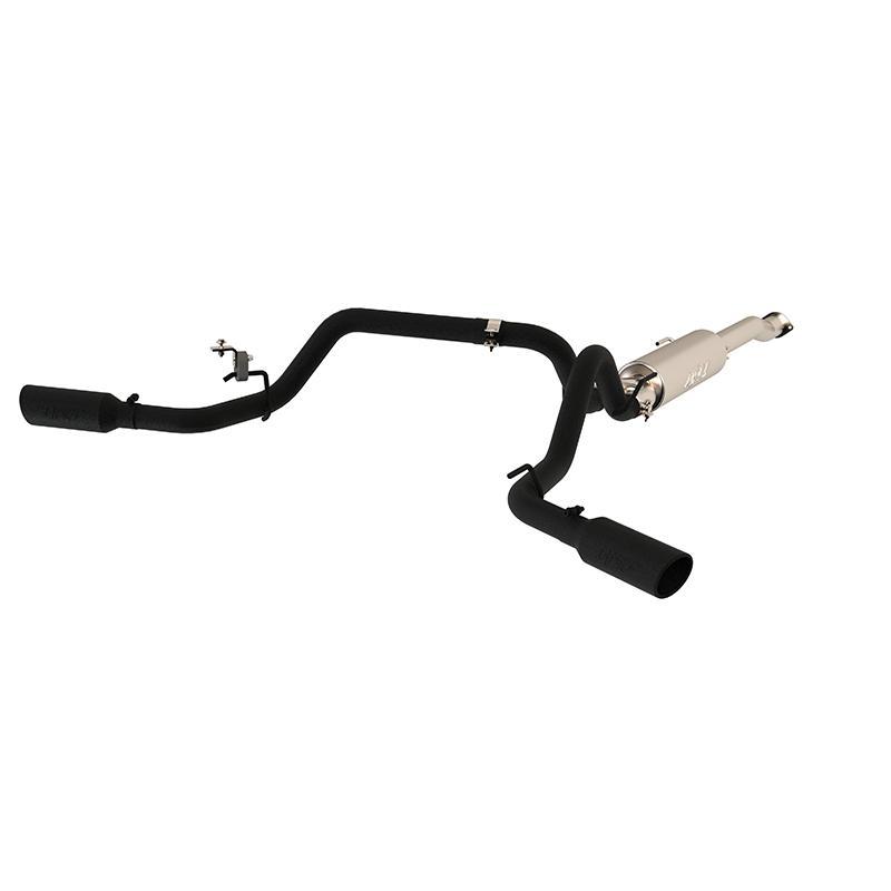 '16-20 Toyota Tacoma 3" Cat Back Dual Split Side Exhaust MBRP display
