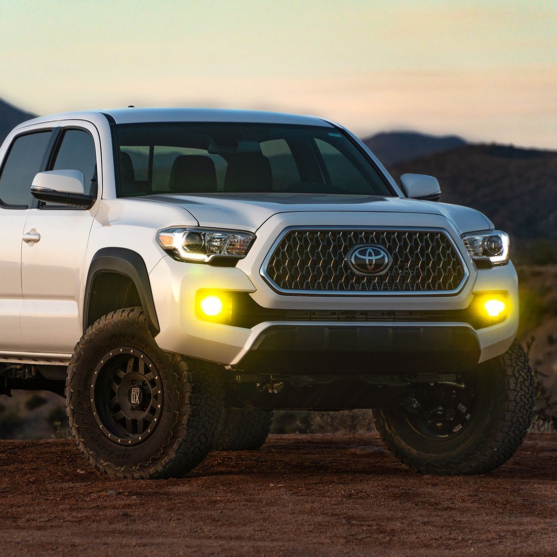 '16-23 Toyota Tacoma 360 Series Fog Light Mount Bracket Rigid Industries display