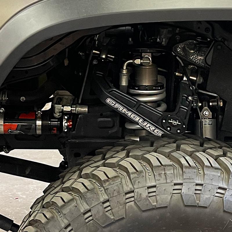 '16-23 Toyota Tacoma Camburg Trail Series Long Travel Kit Display on Vehicle