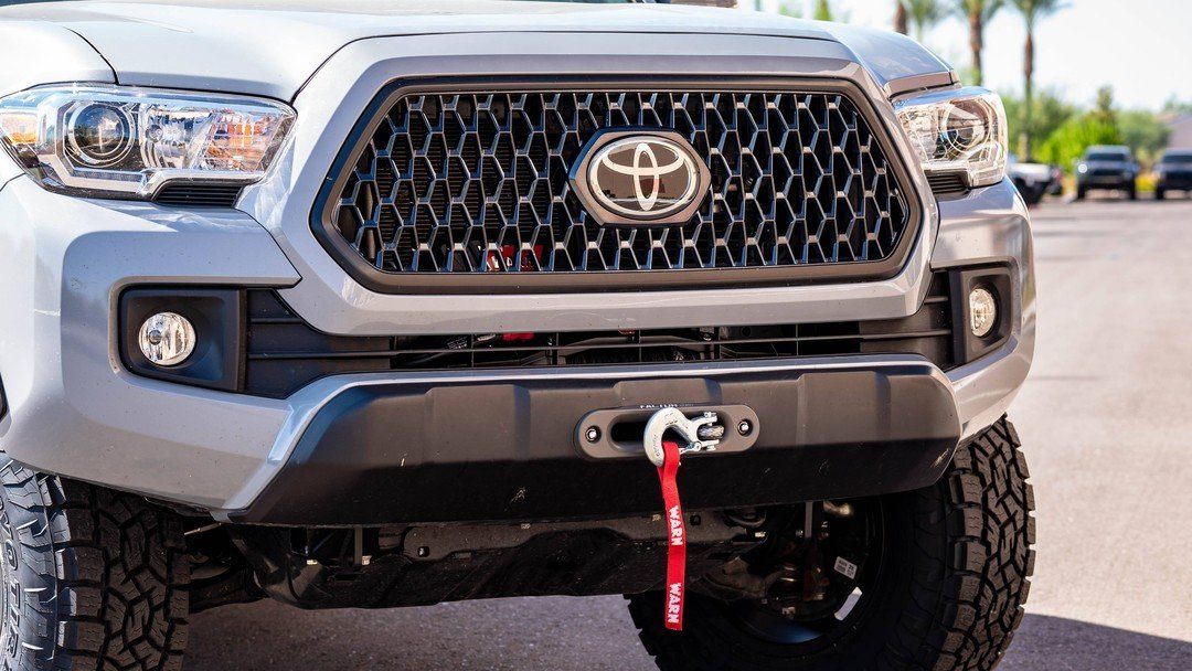 '16-23 Toyota Tacoma SDHQ Built Hidden Winch Mount Winch Mount SDHQ Off Road