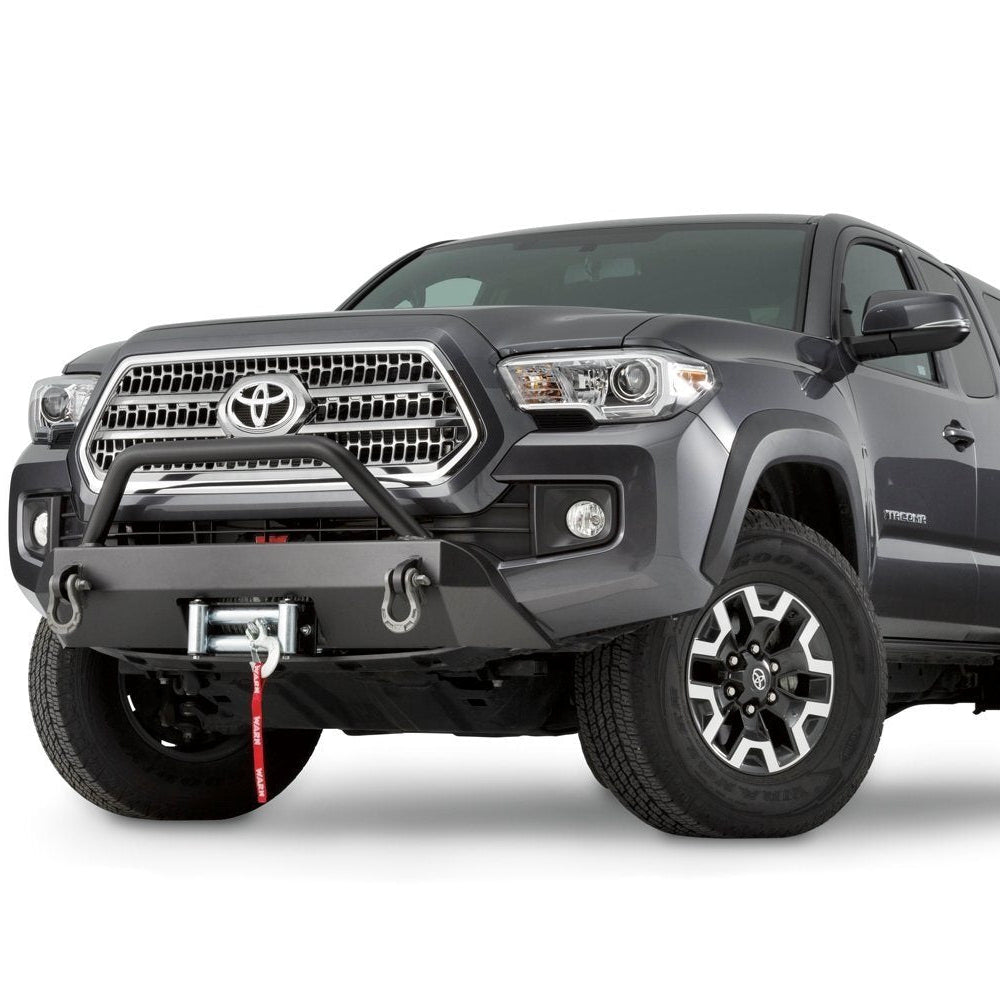 16-21 Toyota Tacoma Semi Hidden Winch Mounting Kit Warn Industries display