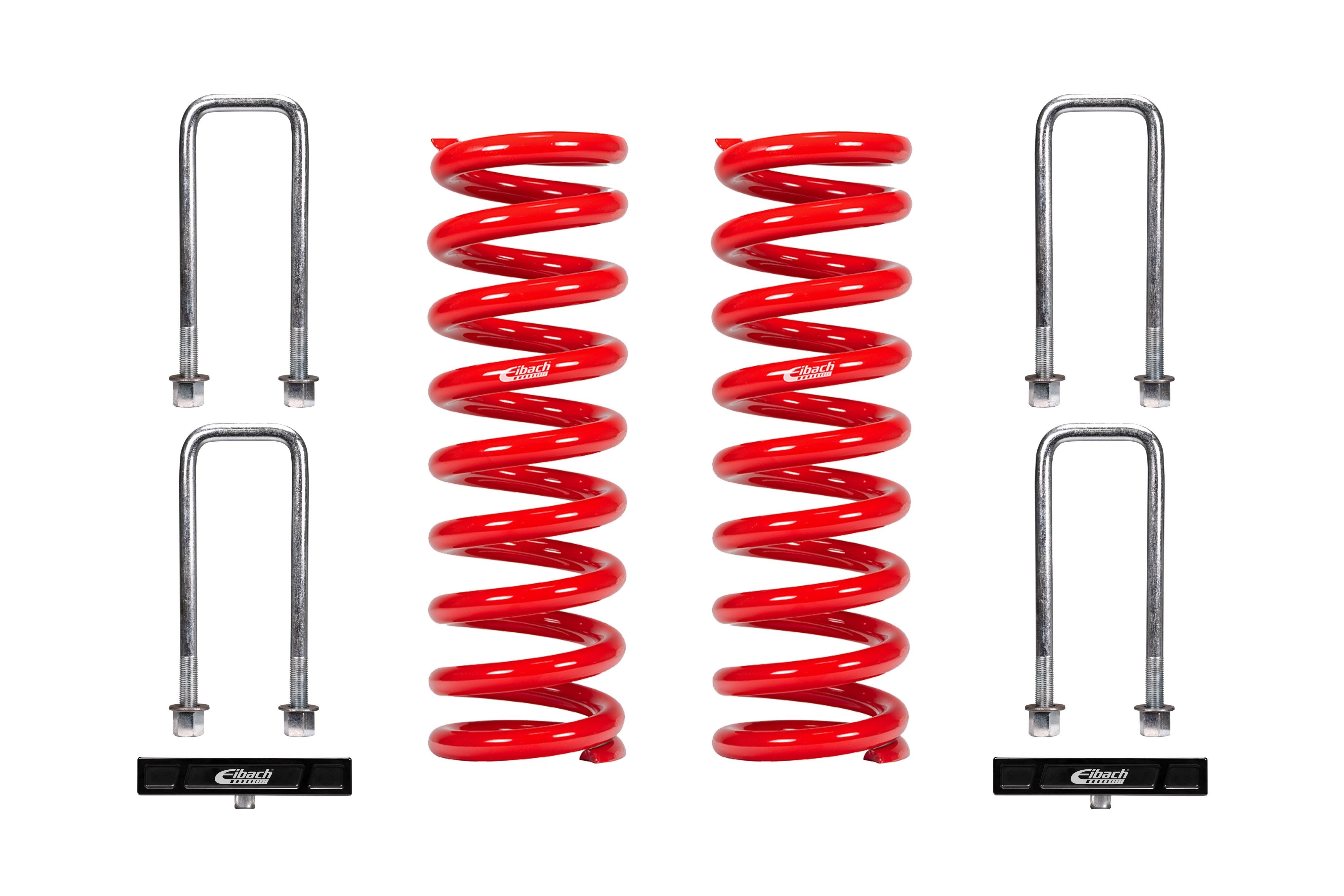 '17-19 Toyota Tacoma TRD Pro Eibach PRO-LIFT-KIT Display of Included Parts