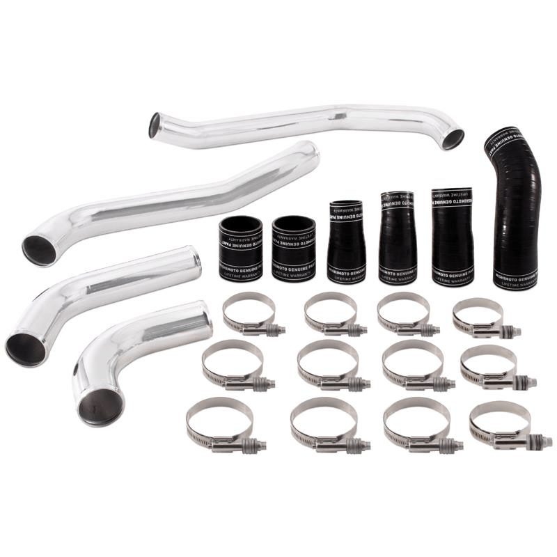 17-23 Ford F150 3.5L Ecoboost Hot-Side Intercooler Pipe Kit Performance Products Mishimoto Polished parts