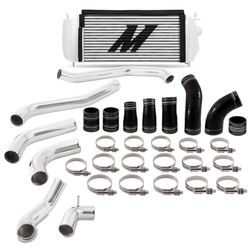 17-Current Ford F150 3.5L Ecoboost Performance Intercooler Kit Performance Products Mishimoto Silver parts