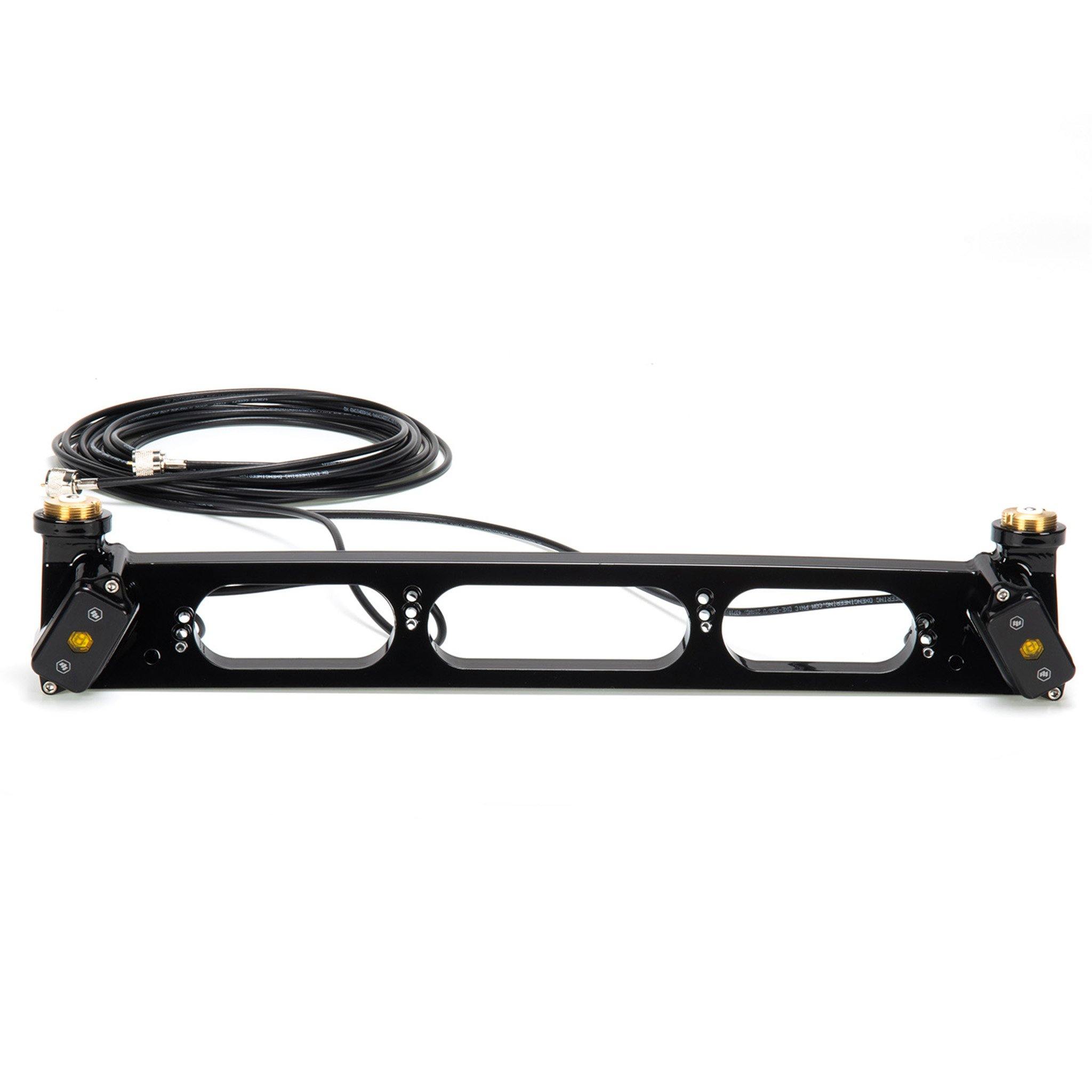 '17-24 Ford F250/350 3rd Brake Light Dual Antenna Mount w/ Baja Designs LED's Display