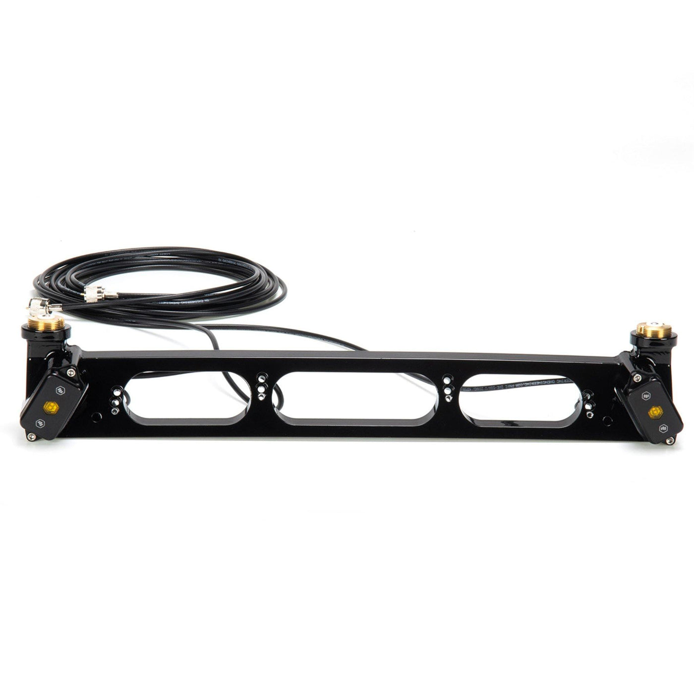 '17-24 Ford F250/350 3rd Brake Light Dual Antenna Mount w/ Baja Designs LED's Display