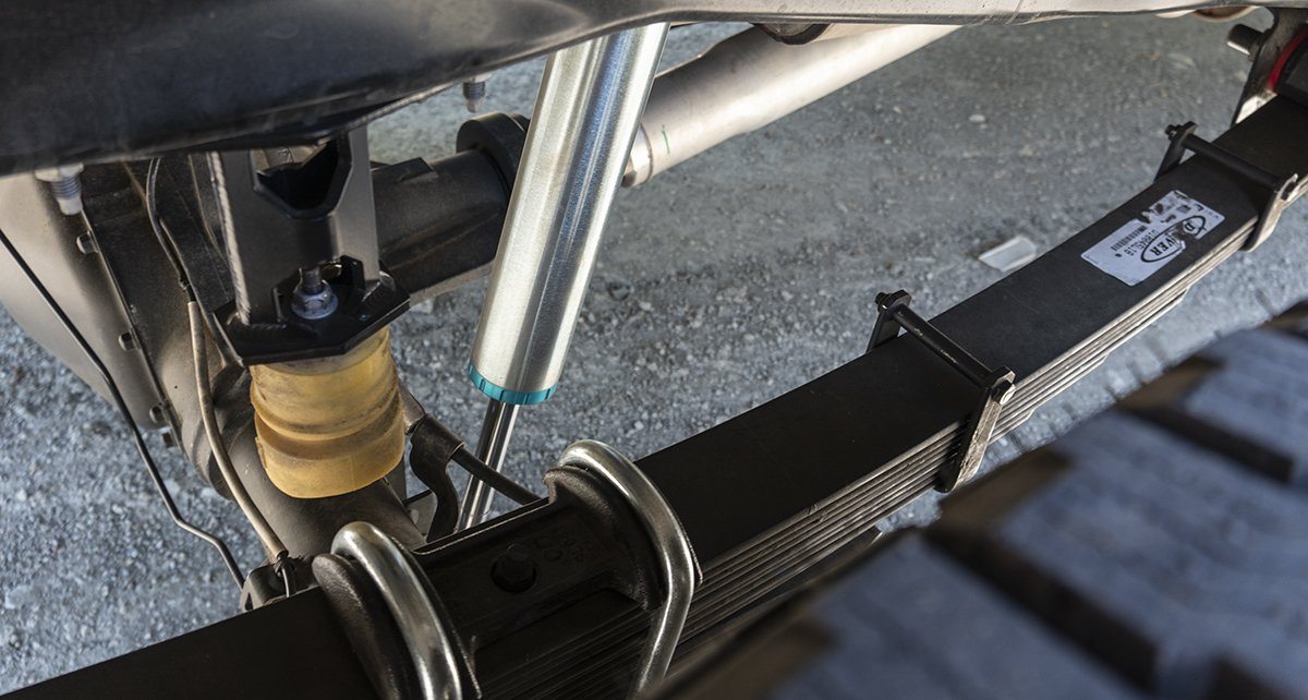 '17-22 Ford F250/350 6.2/7.3L Gas Carli Suspension 2.5 Pintop System Display on Vehicle