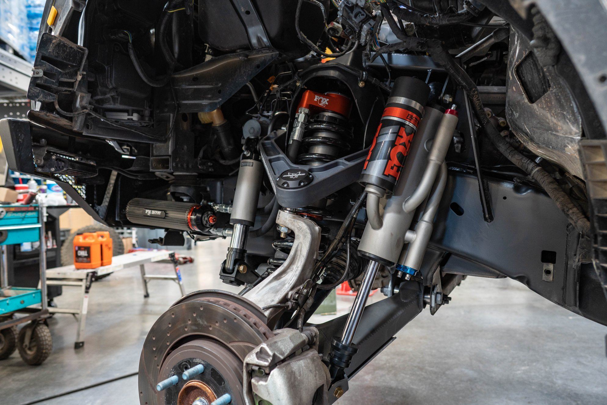 '17-20 Ford Raptor Camburg Performance Long Travel Kit Display on Vehicle