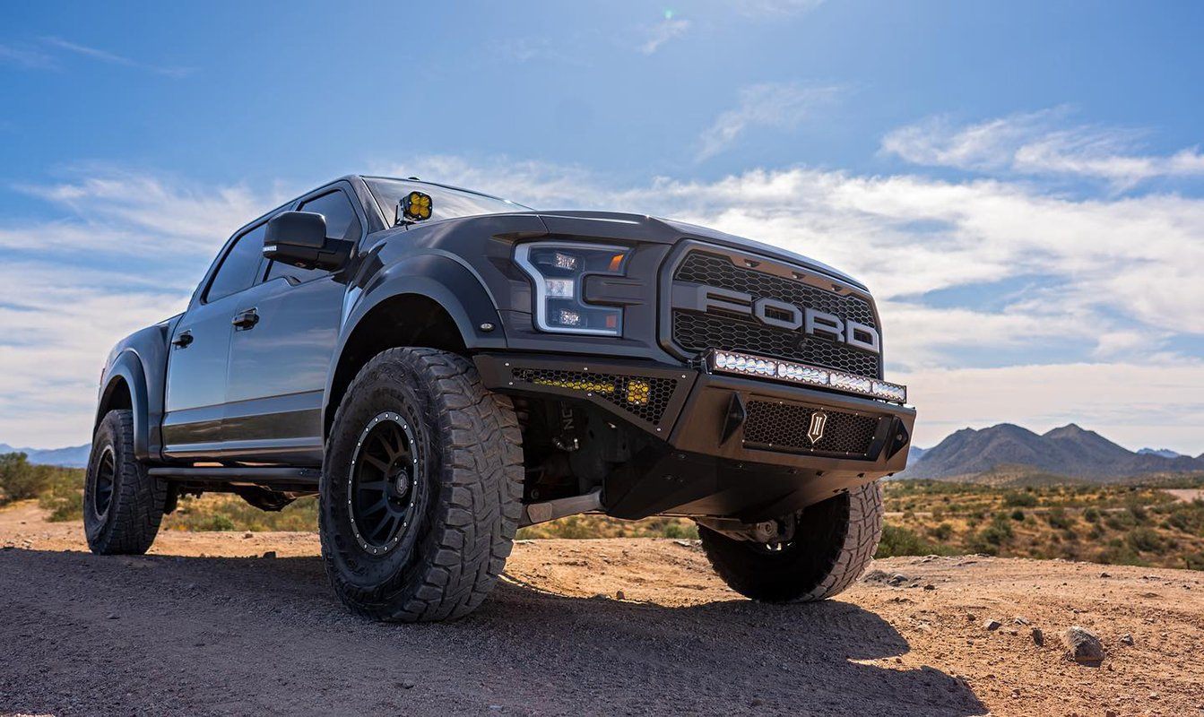 '17-Current Ford Raptor SDHQ Built Weld-On Rock Sliders Protection SDHQ Off Road