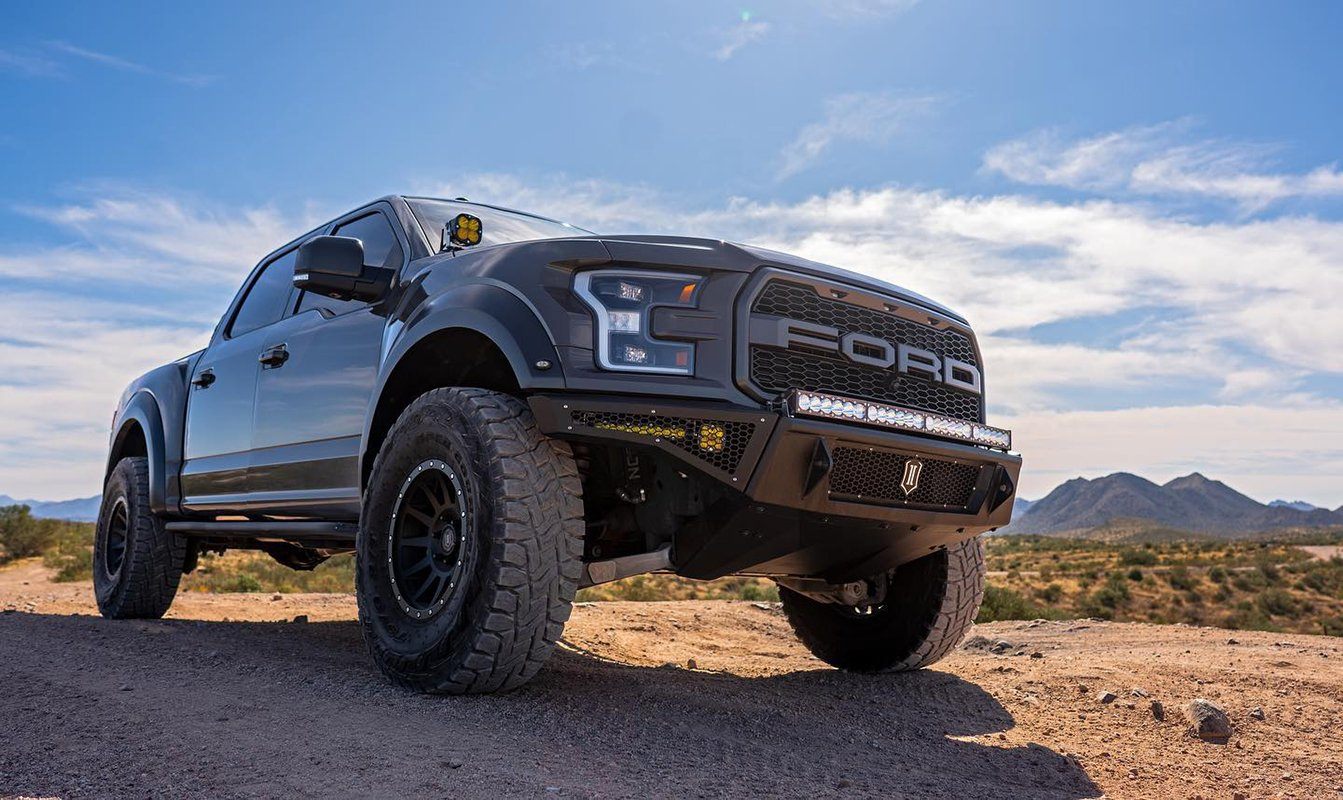 '17-Current Ford Raptor SDHQ Built Weld-On Rock Sliders Protection SDHQ Off Road 