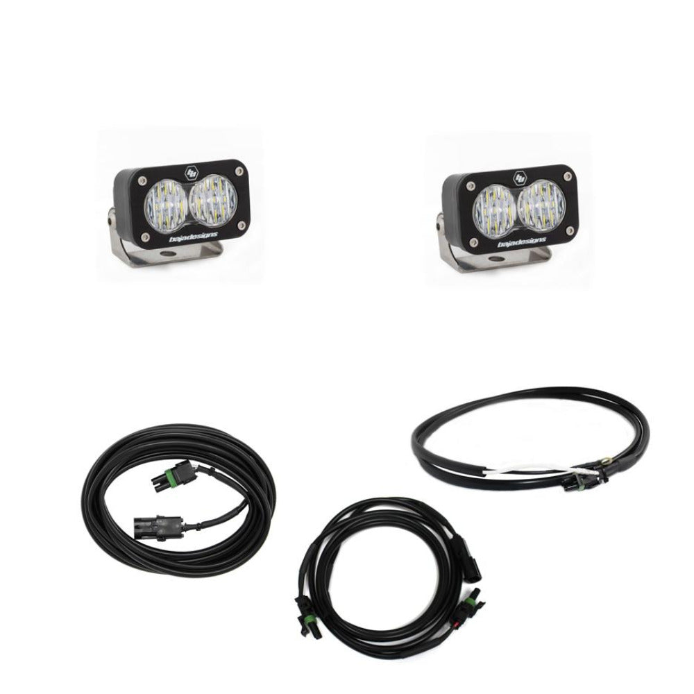 '18-23 Jeep JL Baja Designs S2 Reverse Light Kit Lighting Baja Designs Display of Included Parts