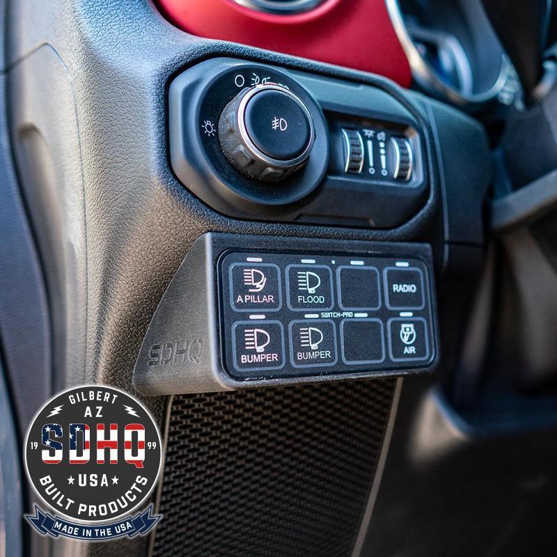 '18-Current Jeep JL SDHQ Built Complete Switch-Pros Mounting System