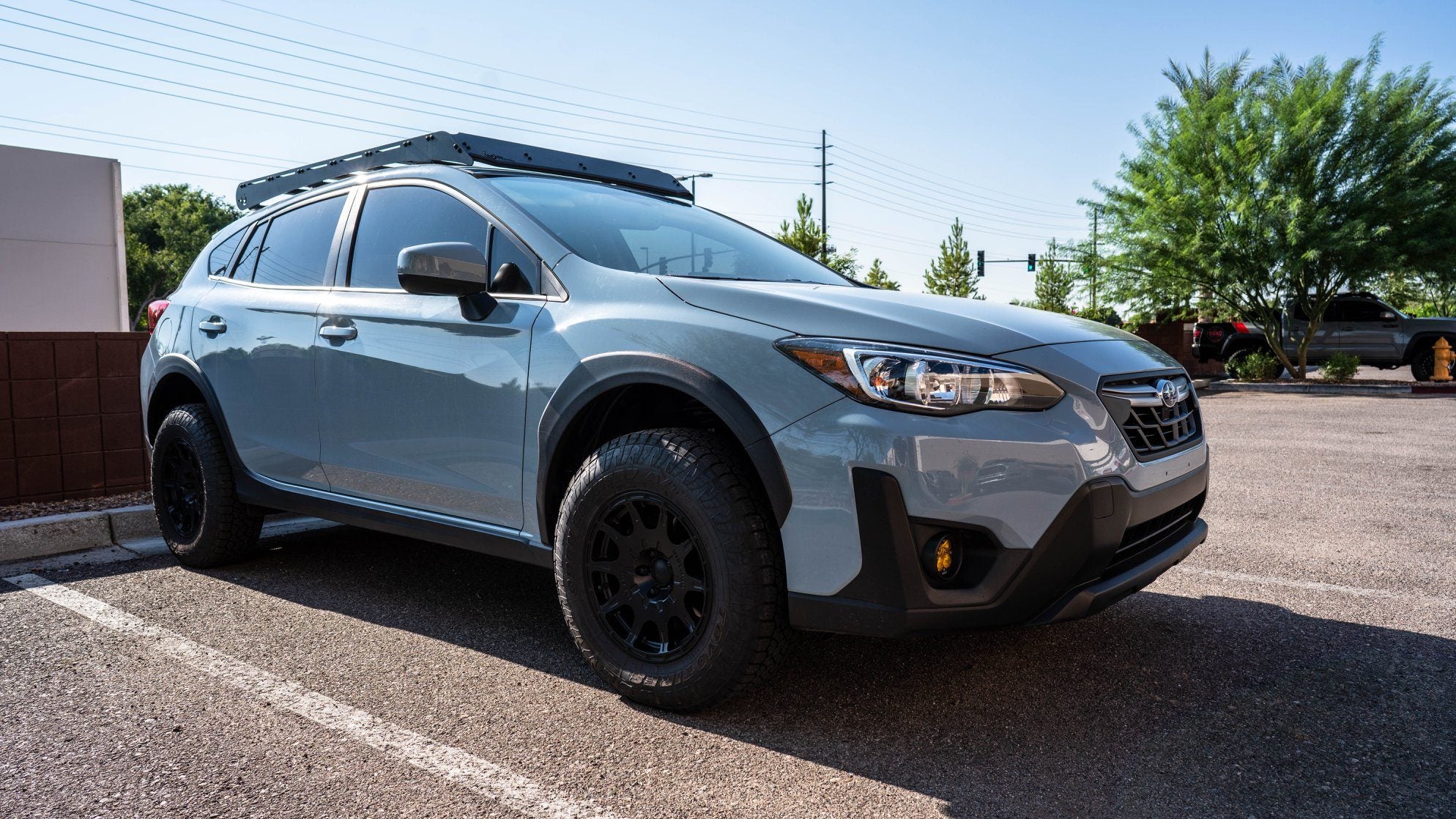 '18-22 Subaru Crosstrek Prinsu Roof Rack Prinsu Designs display