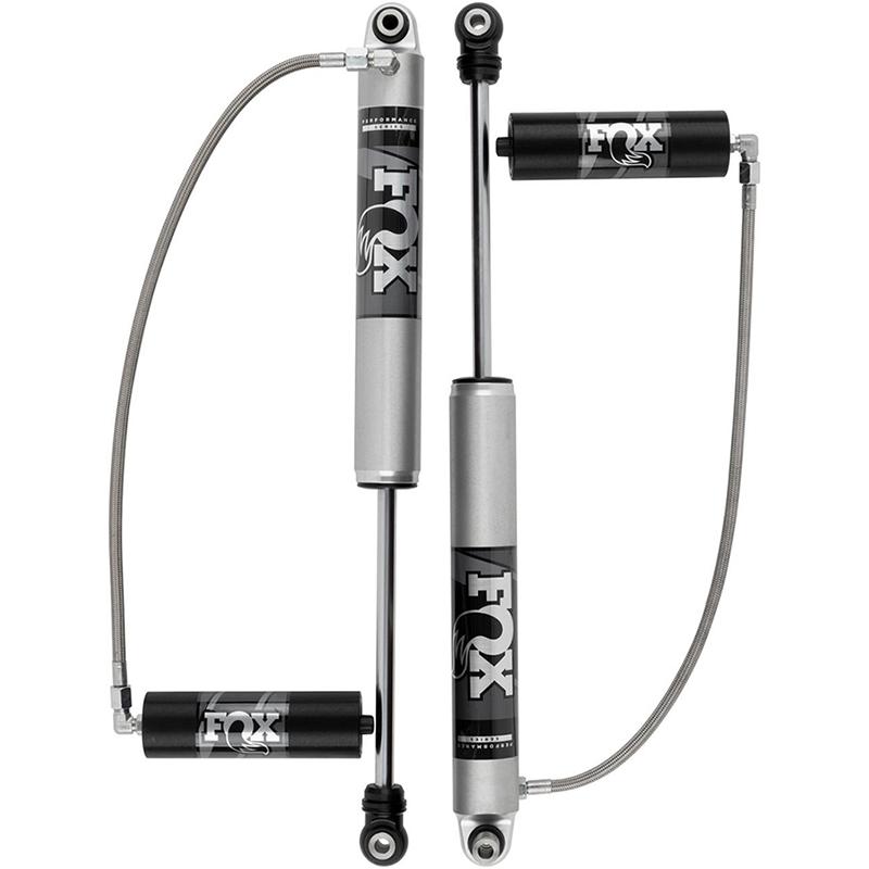 '18-22 Jeep JL 2.0 Performance Series RR Front Shocks-2-3" Lift Display of included Parts