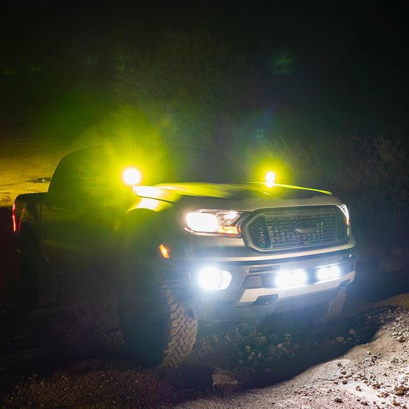 '19-22 Ford Ranger Grille Kit Lighting Baja Designs Sport display