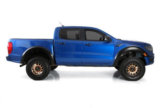 '19-23 Ford Ranger Raptor Style Fenders-3.5" Bulge Display on Vehicle