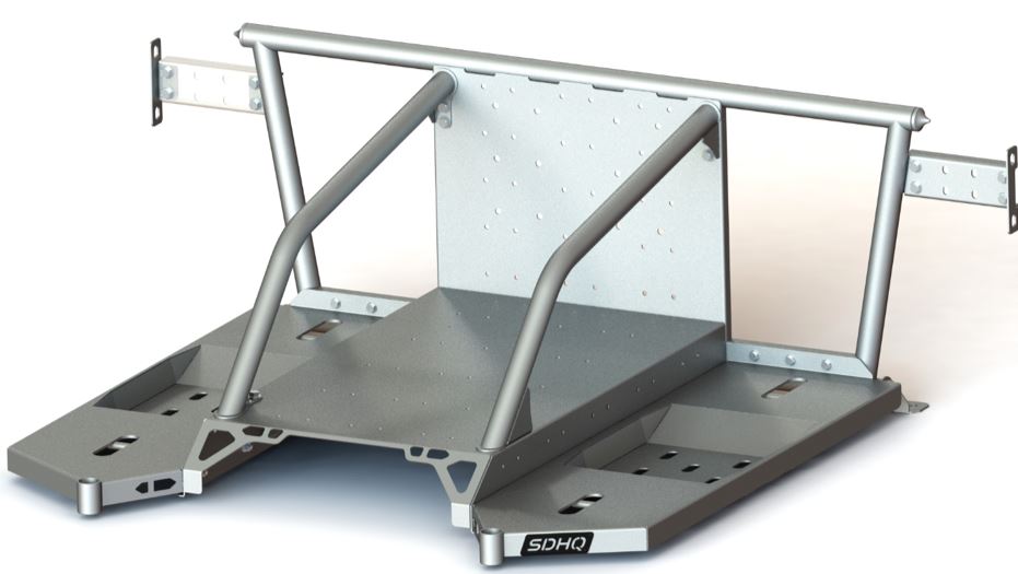 '19-23 Ford Ranger SDHQ Built In Bed Chase Rack Chase Rack SDHQ Off Road