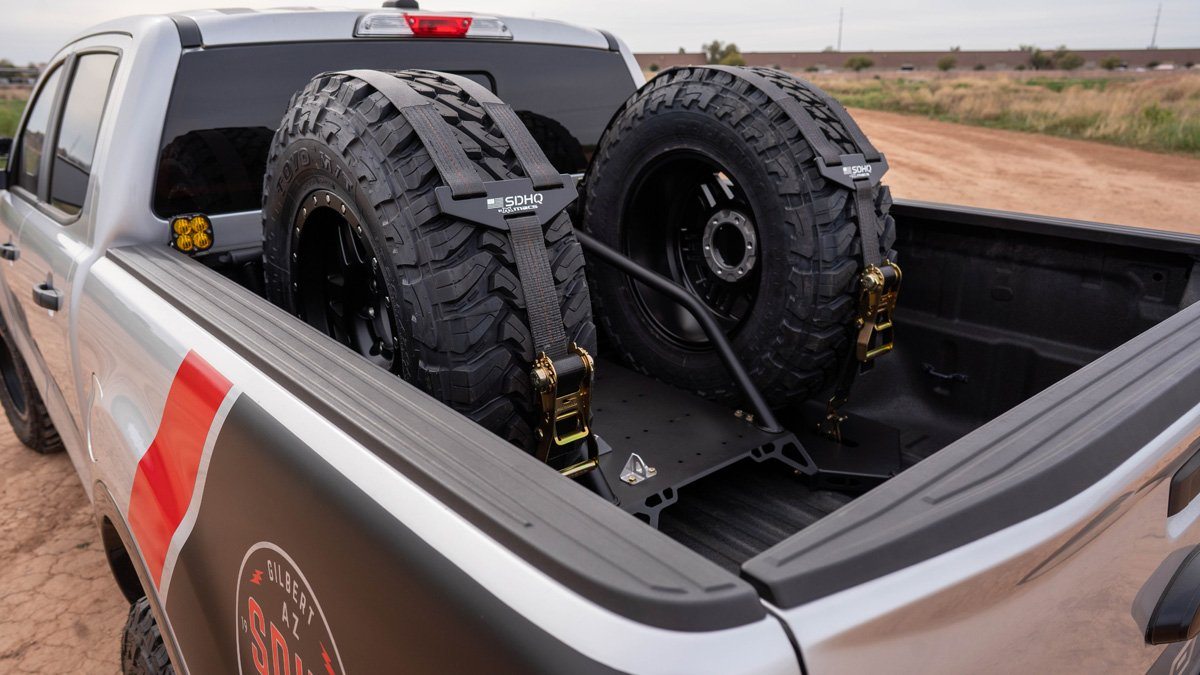 '19-23 Ford Ranger SDHQ Built In Bed Chase Rack Chase Rack SDHQ Off Road