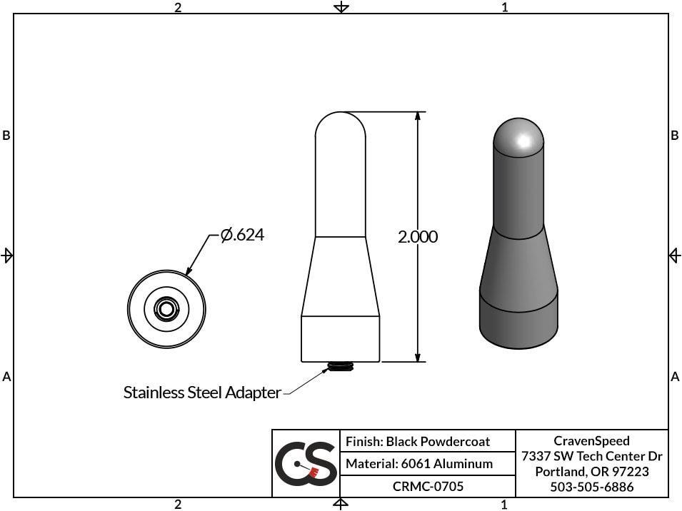 '19-23 Ford Ranger Stubby Jr. Antenna Design and Measurements