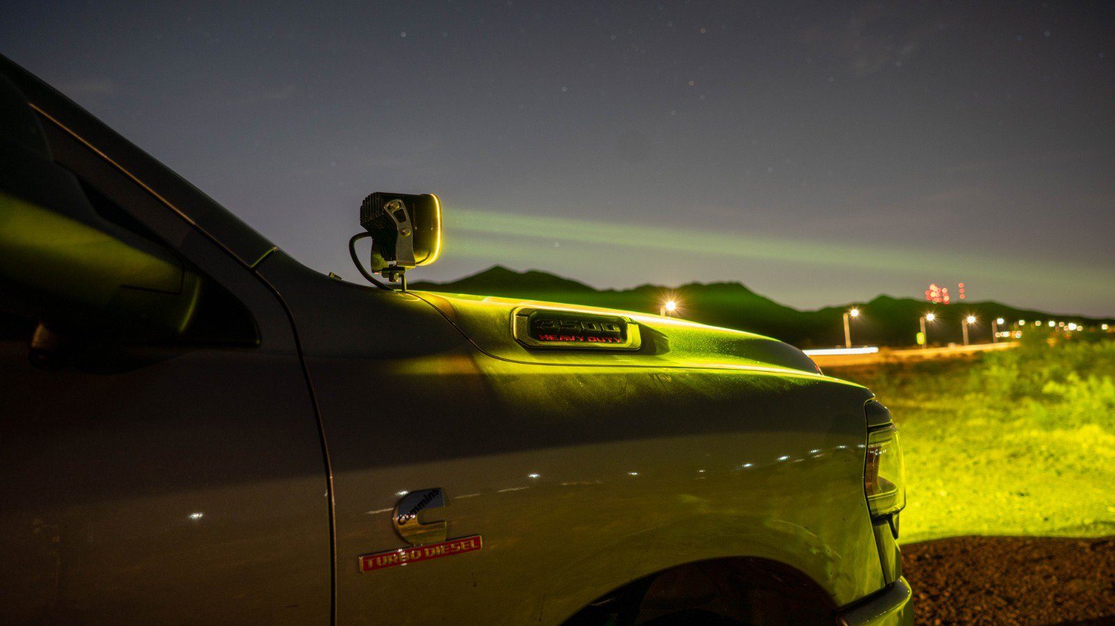 '19-23 Ram 2500/3500 SDHQ Built A-Pillar Light Mounts Lighting SDHQ Off Road display