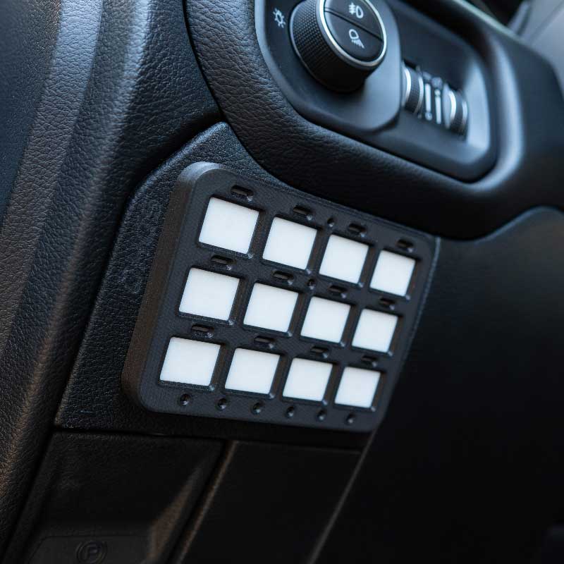 '19-23 Ram 2500/3500 SDHQ Built Complete Switch-Pros RCR-FORCE-12 Kit Lighting SDHQ Off Road display