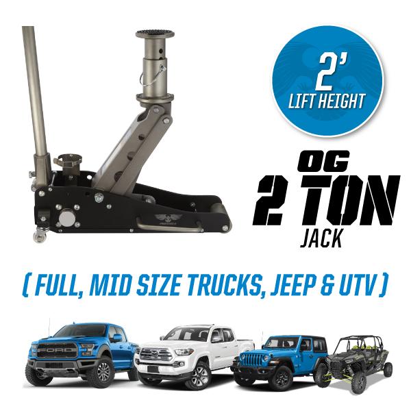 2 Ton Off Road Jack Off-Road Jacks Pro Eagle Jacks description