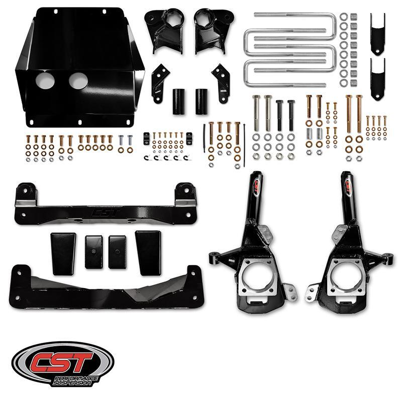 '20-23 Chevy/GMC 2500/3500 4WD 4" STL Suspension System Display of Included Parts