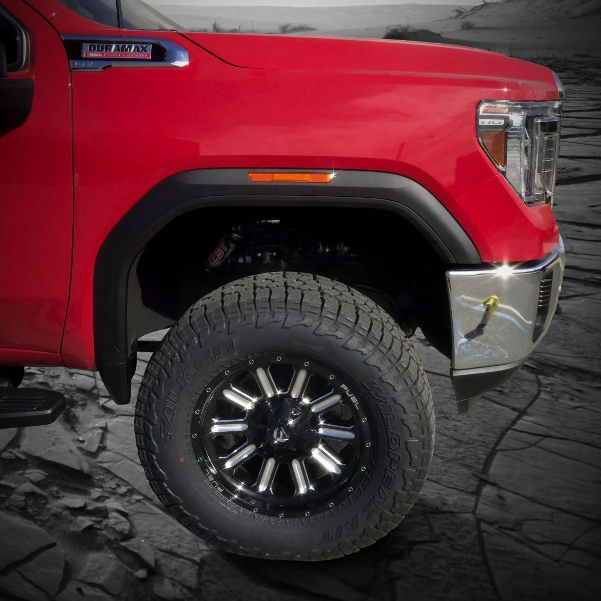 '20-23 Chevy/GMC 2500/3500 4WD 4" STL Suspension System Display on vehicle