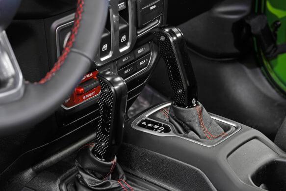 '20-23 Jeep Gladiator (JT) Magnum Grip Shift Handle Interior Accessories B&M display in Vehicle