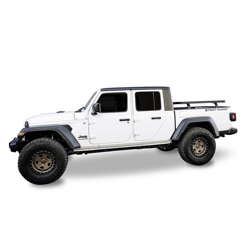 '19-Current Jeep Gladiator (JT) Slimline II Load Bed Rack Kit Display on Vehicle