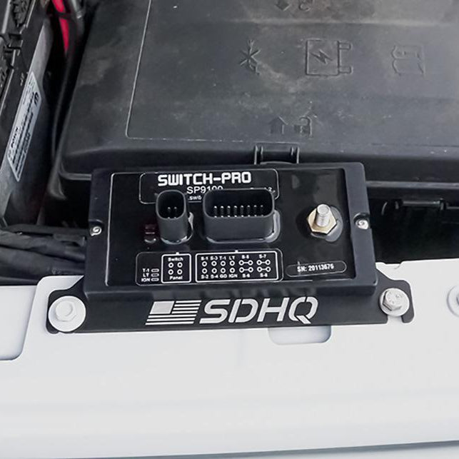 '20-Current Jeep JT EcoDiesel/V8 SDHQ Built Complete Switch-Pros SP-9100 Mounting Kit Lighting SDHQ Off Road