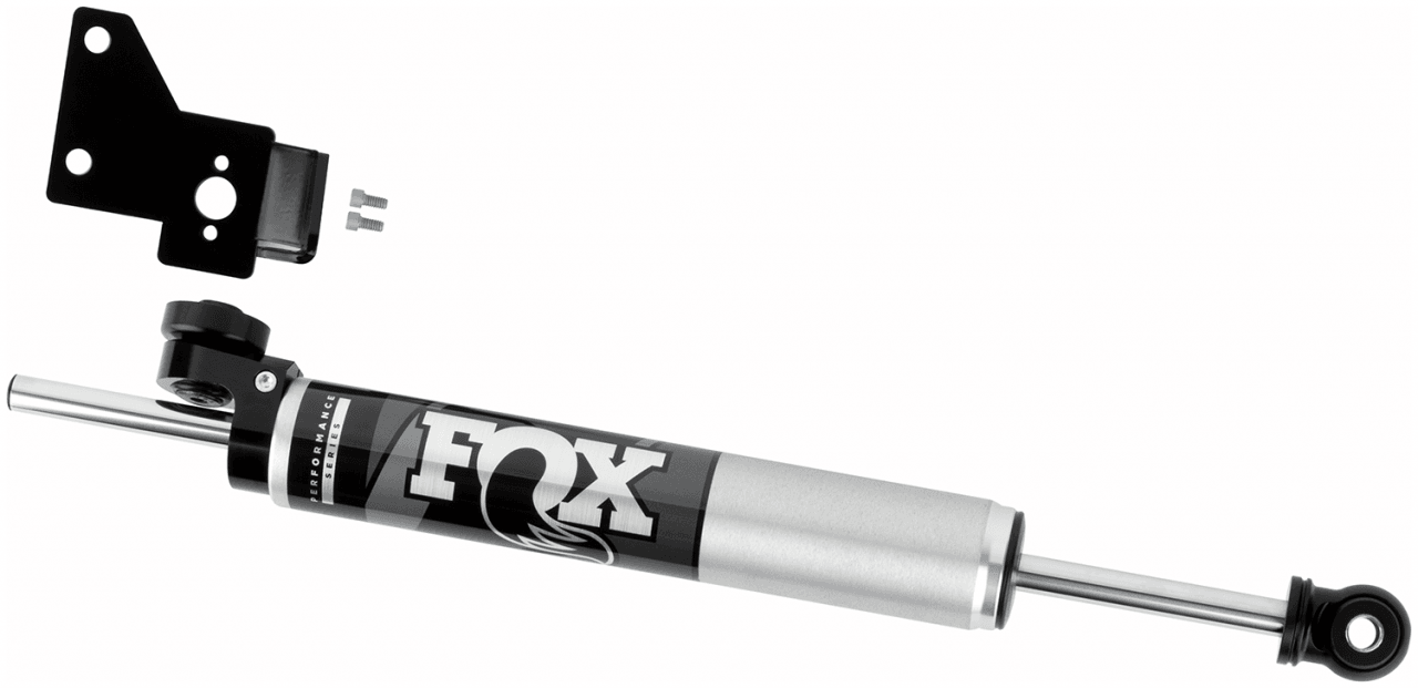 '20-23 Jeep JT Gladiator Fox 2.0 Performance Series TS Stabilizer Display of Included Parts