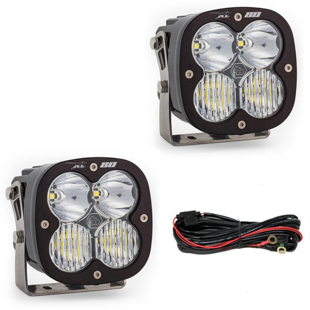 '20-22 Jeep JT Gladiator Rubicon Steel Bumper Kit Lighting Baja Designs Display of Included Parts