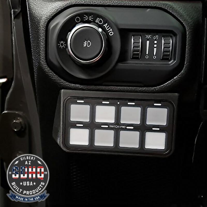 '20-Current Jeep JT SDHQ Built Complete Switch Pros Mounting System Lighting SDHQ Off Road