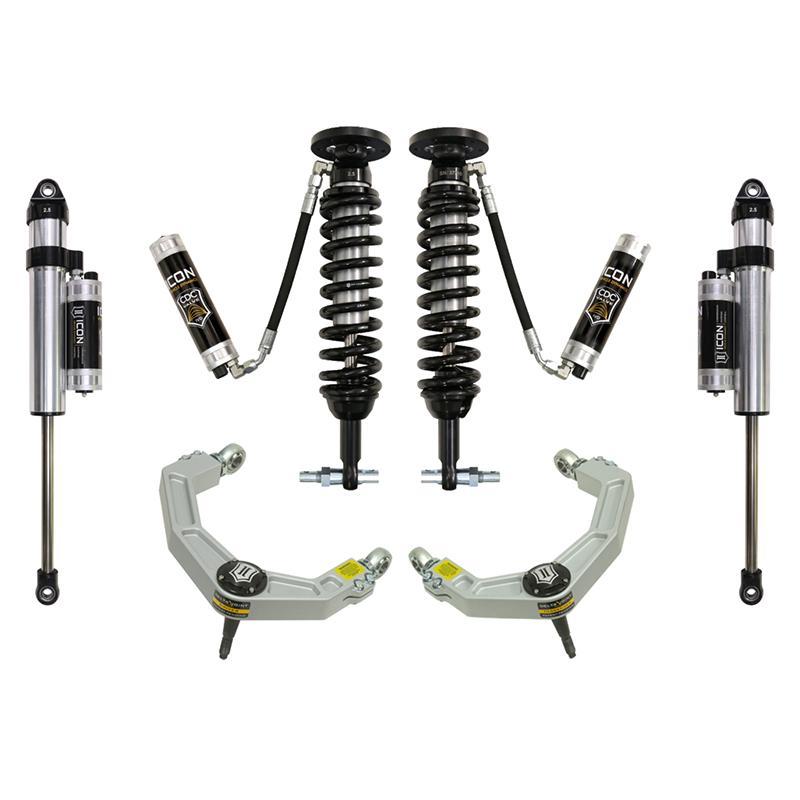 2014 Ford F150 4WD Suspension System-Stage 5 Suspension Icon Vehicle Dynamics Billet Delta Joint UCA