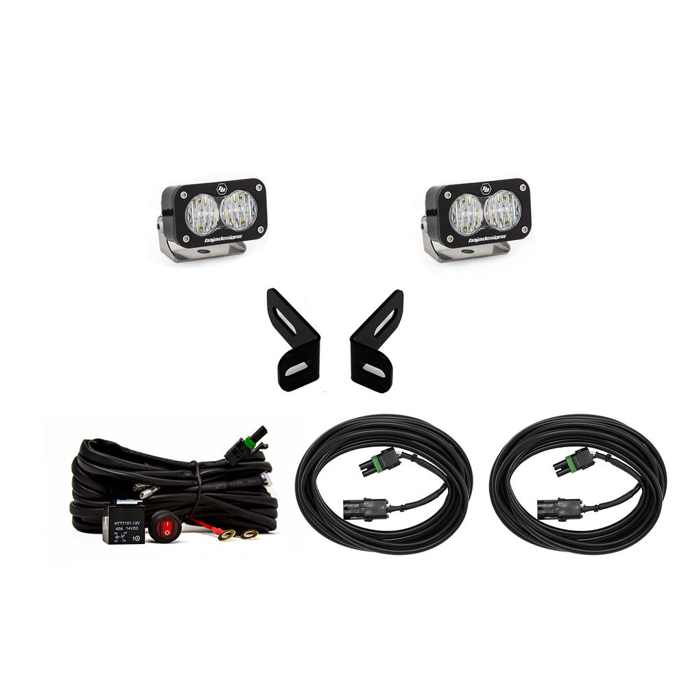 '21-23 Ford Bronco Sport S2 Sport Reverse Light Kit Lighting Baja Designs Display of Included Parts