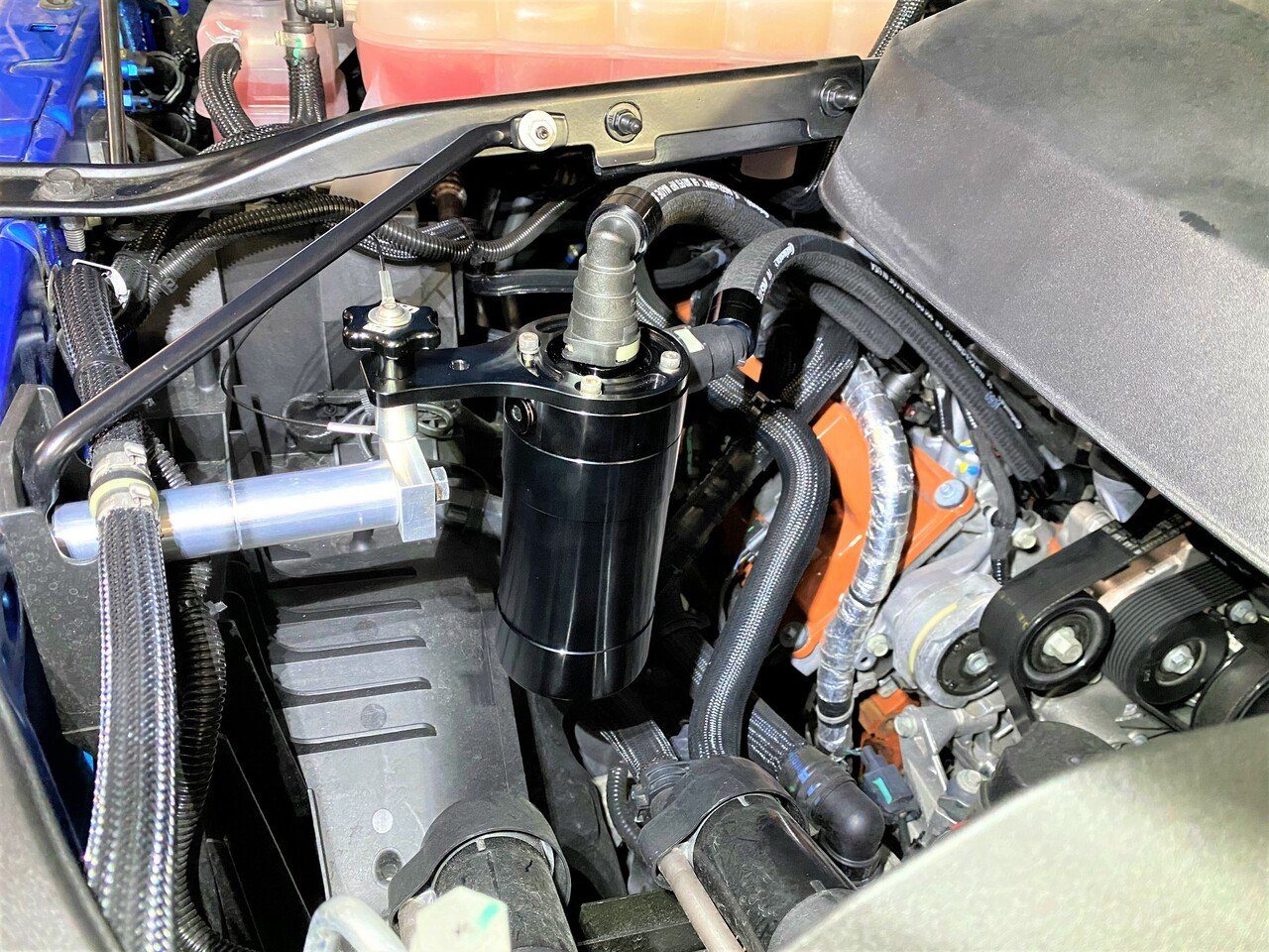 '21-23 RAM TRX UPR Fender Mount Oil 6.2L Plug N Play Catch Can Kit UPR display