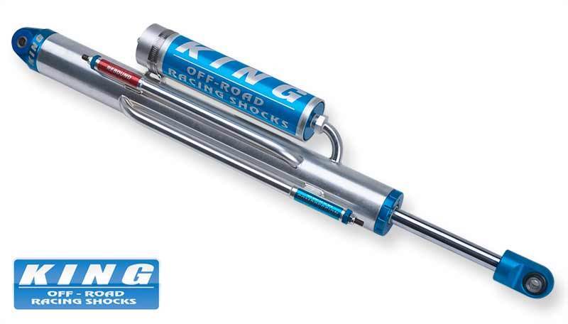 2.5 Race Series 2 Tube 7/8" Shaft Bypass Shock Suspension King Off-Road Shocks 8 IN Piggyback Reservoir 