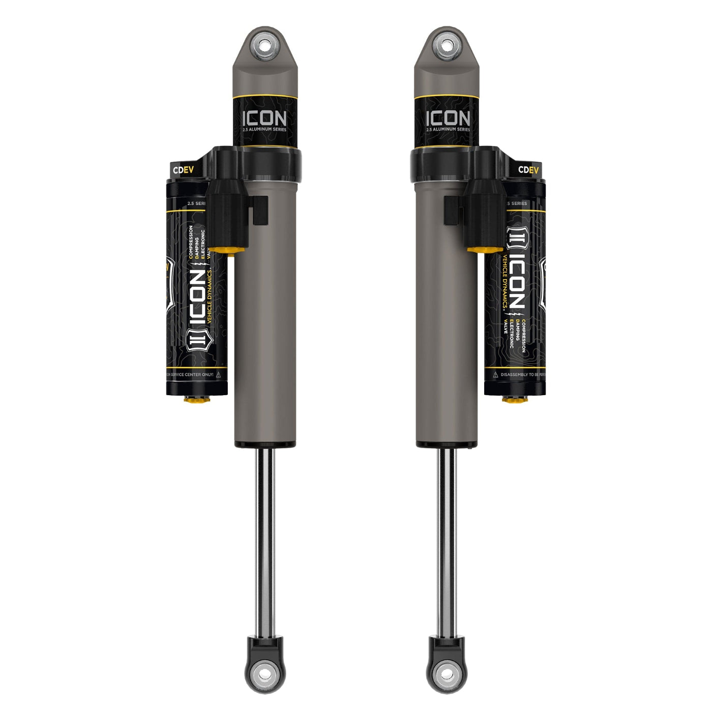 17-22 Ford F250/F350 4WD Icon 2.5 PB CDEV Rear Shocks (0-3" Lift)