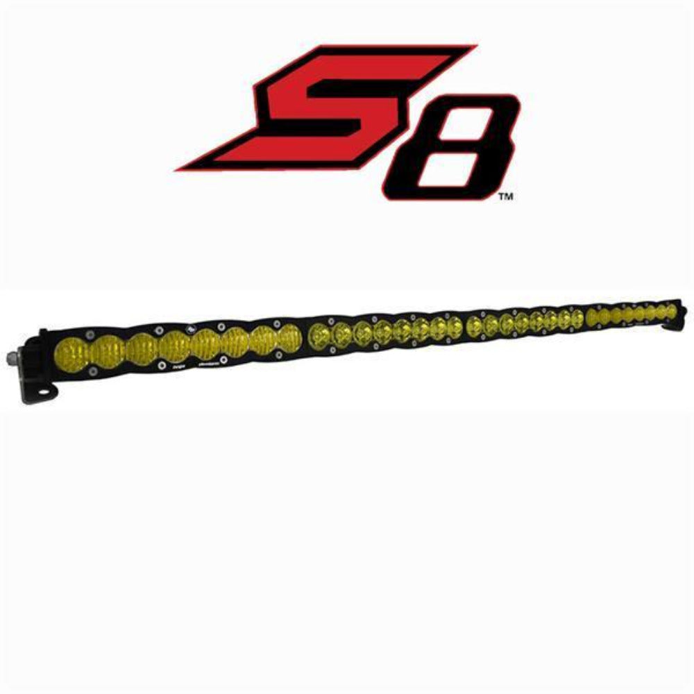 Baja Designs - 40" S8 Series LED Light Bar Lighting Baja Designs Amber Driving/Combo Display