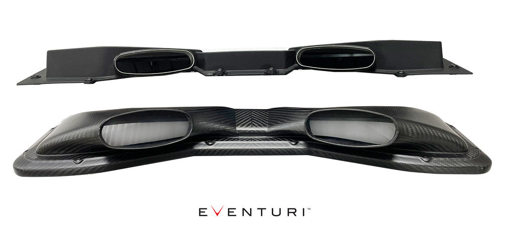 Audi C8 RS6/RS7 Matte Carbon Intake System Eventuri display