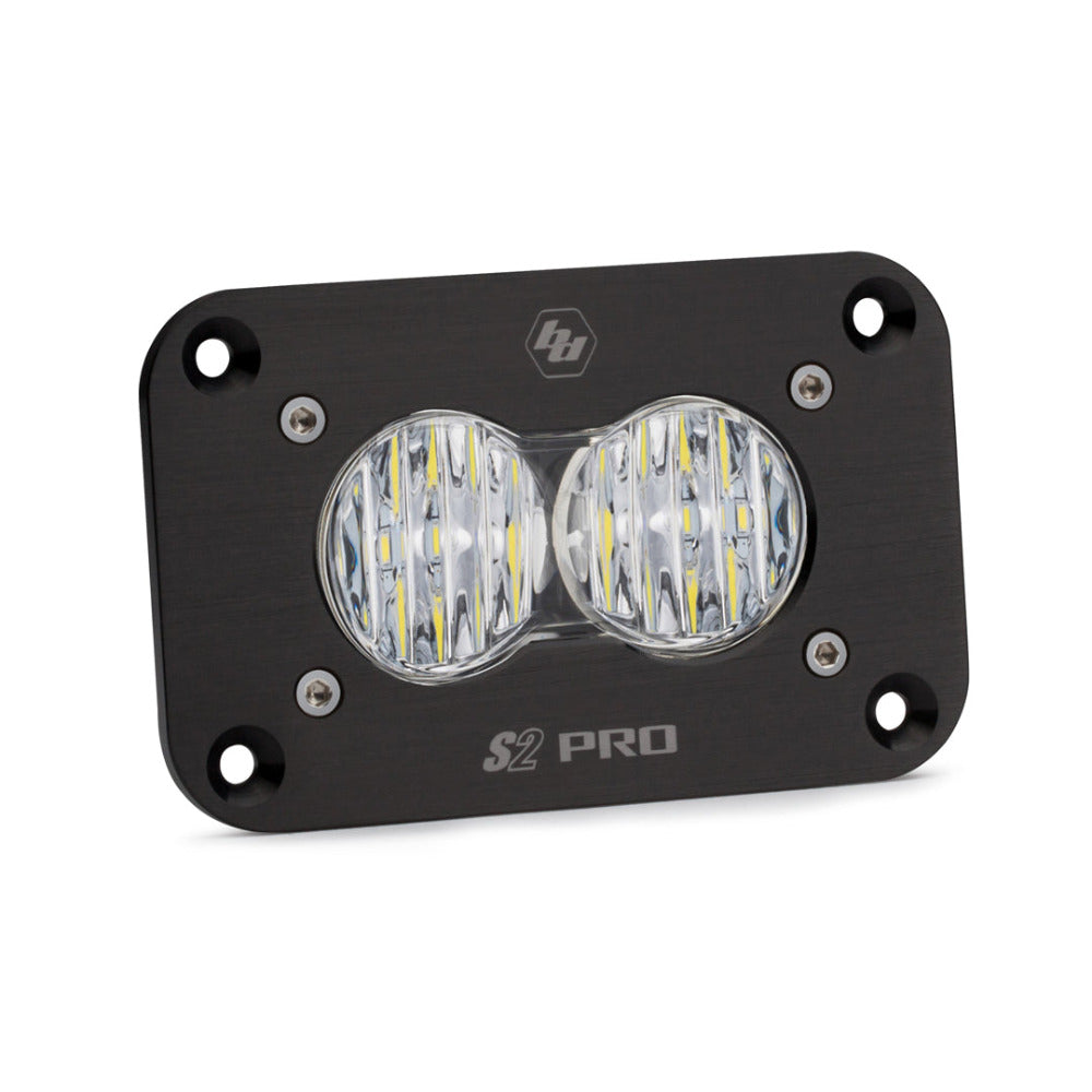 Baja Designs S2 Sport Flush Mount LED Light (Clear Lens)