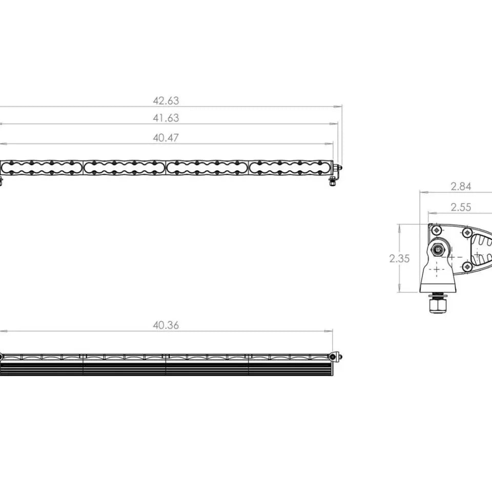 Baja Designs 40" S8 Series LED Light Bar specs