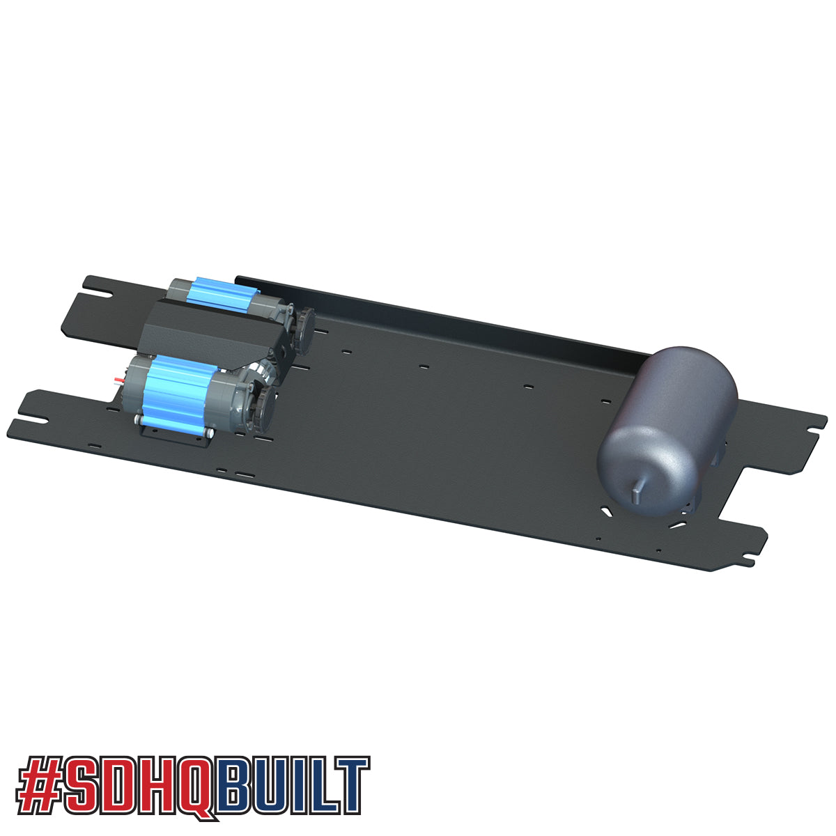 '20-Current GMC 2500/3500 SDHQ Built Under Bed Air Compressor Mount