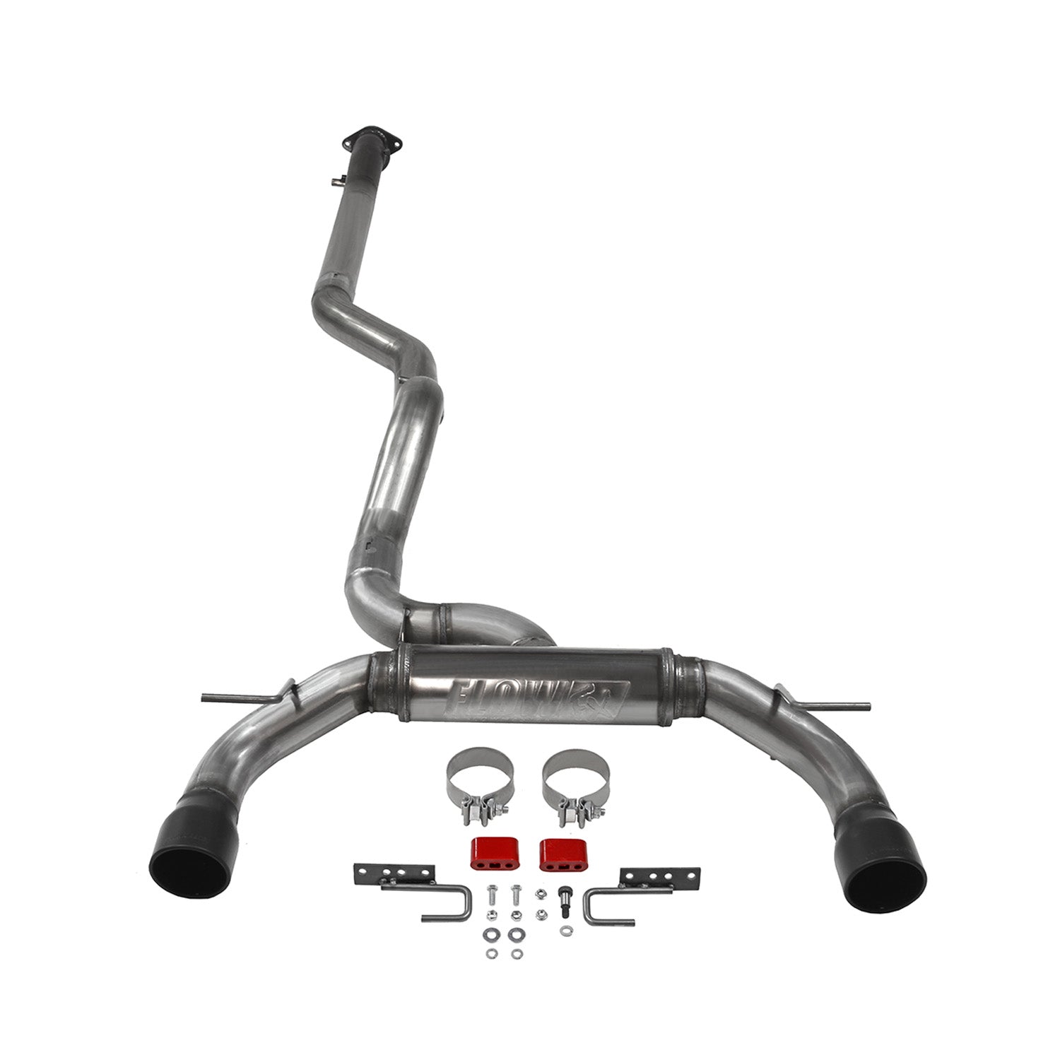 '21-23 Ford Bronco Flowmaster FlowFX Cat-Back Dual Exit Exhaust System Display of Included Parts