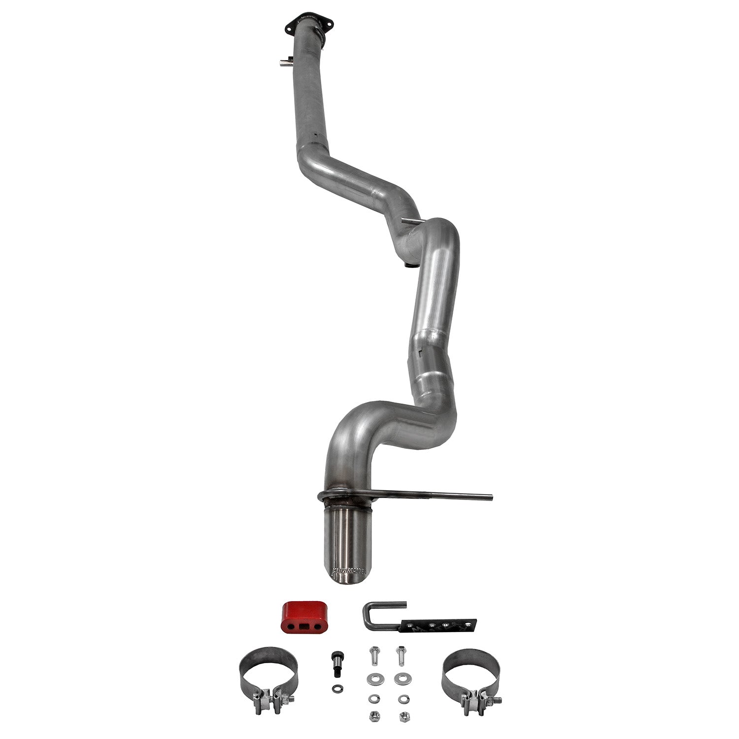 '21-23 Ford Bronco Flowmaster Outlaw Cat-Back High Clearance Exhaust Display of Included Parts