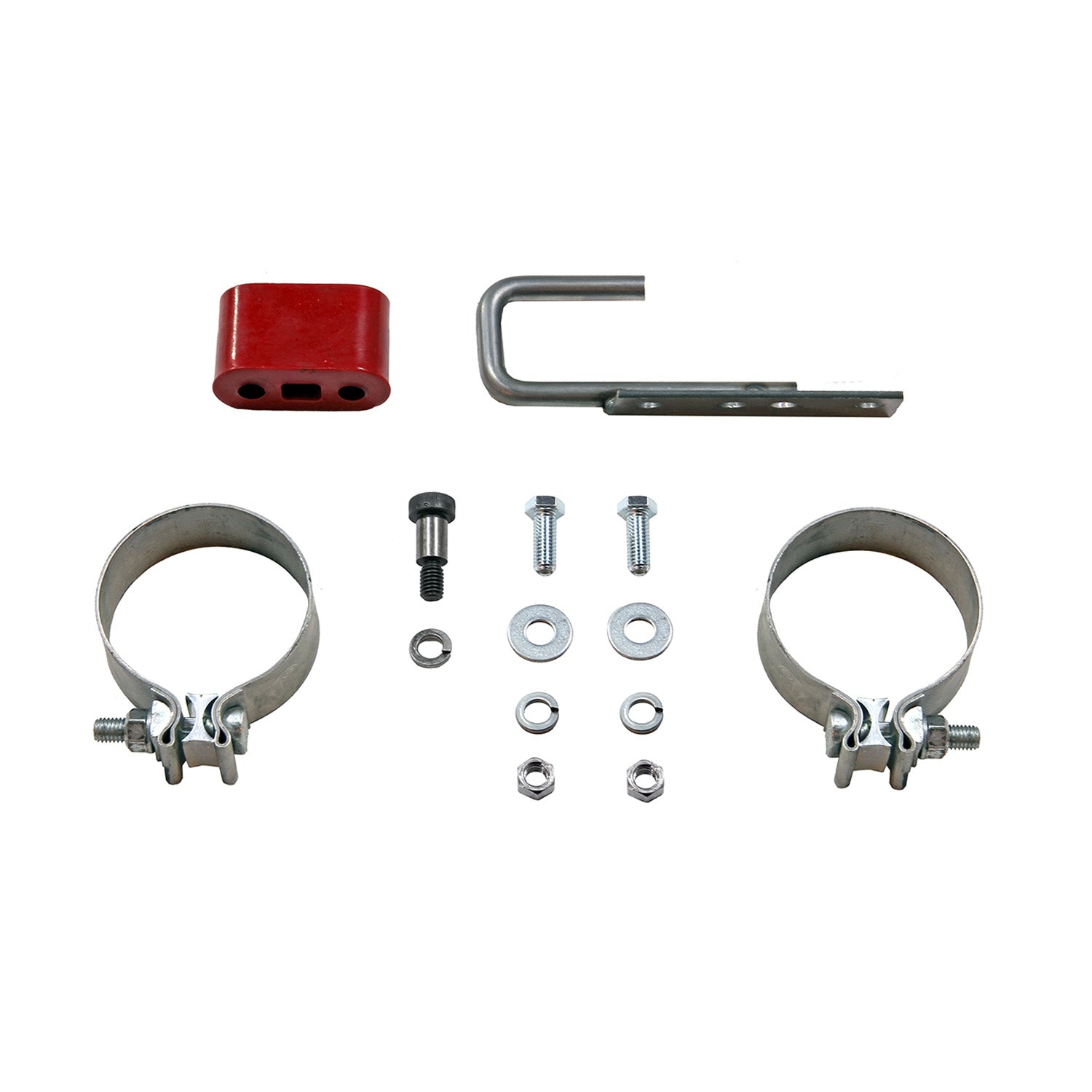 '21-23 Ford Bronco Flowmaster Outlaw Cat-Back High Clearance Exhaust Display of Included Hardware
