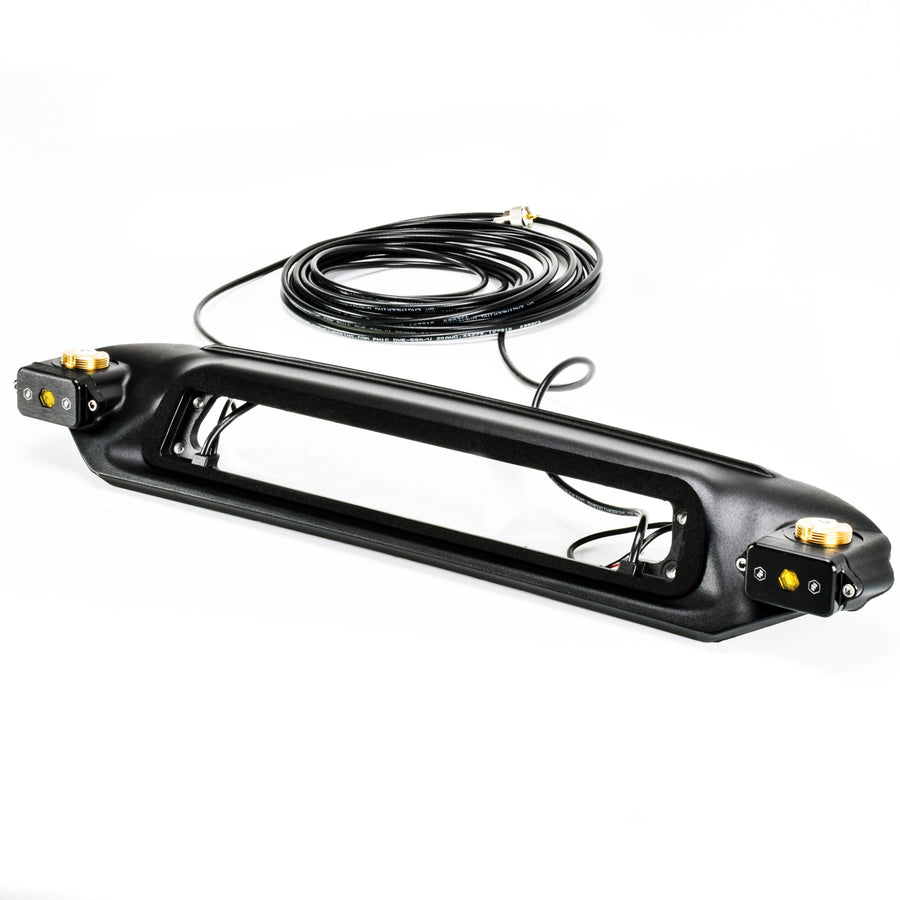 '08-21 Toyota Tundra 3rd Brake Light Antenna Mount w/ Baja Designs LED's Display