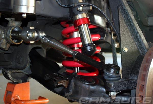 '98-12 Ford Ranger Camburg Heim Steering Kit Display on Vehicle